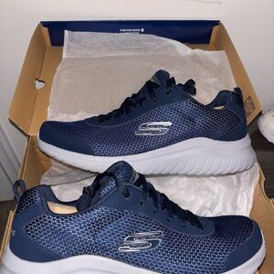 Skechers Men's Navy Blue Sneakers
